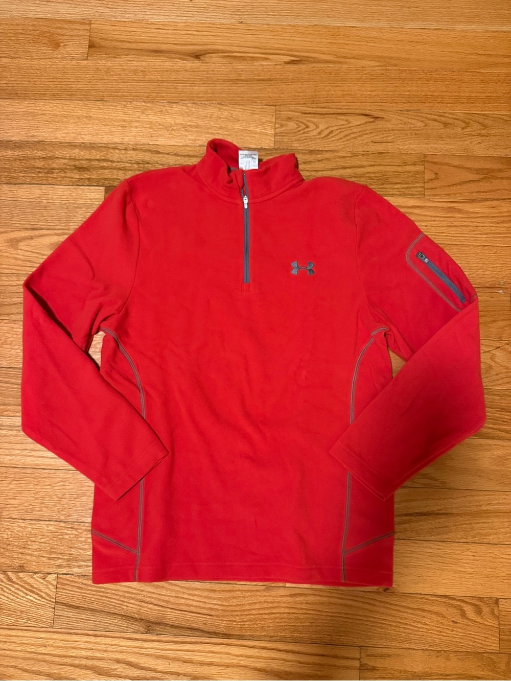 Under Armour Men’s Red Half-Zip Performance Pullover